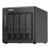 QNAP TS-453E NAS Tower Intel® Celeron® J6412 8 Go 0 To QNAP QTS Noir