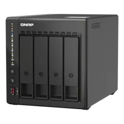 QNAP TS-453E NAS Tower Intel® Celeron® J6412 8 Go 0 To QNAP QTS Noir