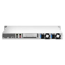 QNAP TS-464U-RP NAS Rack (1 U) Intel® Celeron® N5095 8 Go DDR4 0 To QNAP Turbo System Aluminium, Noir