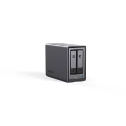 Ugreen NASync DXP2800 NAS System 2-Bay Compact Intel® N N100 8 Go DDR5 0 To UGOS Pro Noir