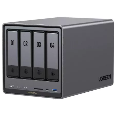 Ugreen NASync DXP4800 Plus NAS Bureau Intel® Pentium® Gold 8505 8 Go DDR5 0 To UGOS Pro