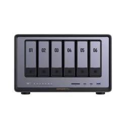 Ugreen DXP6800 Pro NAS Bureau Intel® Core? i5 8 Go DDR5 Gris, Noir