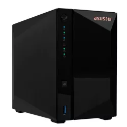 Asustor DRIVESTOR 2 Pro Gen2 AS3302T v2 NAS Realtek RTD1619B 2 Go DDR4 ADM Noir