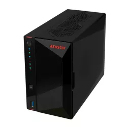 Asustor AS5402T serveur de stockage NAS Intel® Celeron® N5105 4 Go DDR4 0 To ADM Noir
