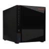 Asustor AS5404T serveur de stockage NAS Intel® Celeron® N5105 4 Go DDR4 0 To ADM Noir