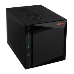 Asustor AS5404T serveur de stockage NAS Intel® Celeron® N5105 4 Go DDR4 0 To ADM Noir