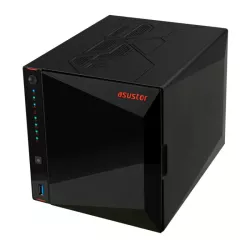 Asustor AS5404T serveur de stockage NAS Intel® Celeron® N5105 4 Go DDR4 0 To ADM Noir