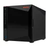 Asustor AS5404T serveur de stockage NAS Intel® Celeron® N5105 4 Go DDR4 0 To ADM Noir