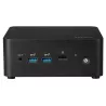 MSI Cubi NUC 13MQG-070EU Intel® Core? i7 i7-1365U 16 Go DDR5-SDRAM 1 To SSD Windows 11 Pro Mini PC Noir