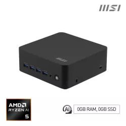 MSI Cubi AI 8M-008BEU Cube Noir 8645HS AMD SoC 4,3 GHz Haut-parleurs intégrés