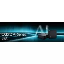MSI Cubi Z AI 8M-004BEU Cube Noir 8945HS AMD SoC 4,1 GHz Haut-parleurs intégrés