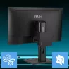 MSI Cubi Z AI 8M-004BEU Cube Noir 8945HS AMD SoC 4,1 GHz Haut-parleurs intégrés