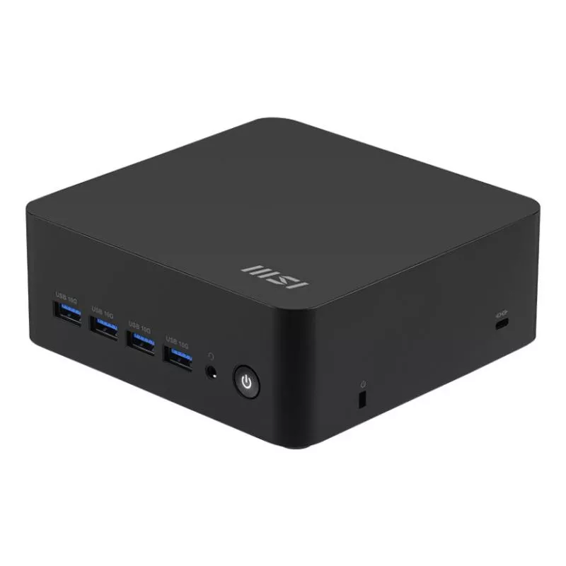 MSI Cubi Z AI 8M R5 8645HS FS 16GB 512GB W11P AMD Ryzen? 5 16 Go DDR5-SDRAM 512 Go SSD Windows 11 Pro Mini PC Noir