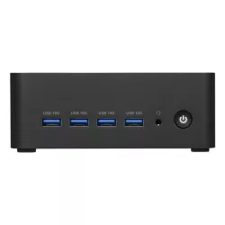 MSI Cubi Z AI 8M R5 8645HS FS 16GB 512GB W11P AMD Ryzen? 5 16 Go DDR5-SDRAM 512 Go SSD Windows 11 Pro Mini PC Noir