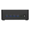 MSI Cubi Z AI 8M R5 8645HS FS 16GB 512GB W11P AMD Ryzen? 5 16 Go DDR5-SDRAM 512 Go SSD Windows 11 Pro Mini PC Noir