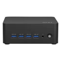 MSI Cubi Z AI 8M R5 8645HS FS 16GB 512GB W11P AMD Ryzen? 5 16 Go DDR5-SDRAM 512 Go SSD Windows 11 Pro Mini PC Noir