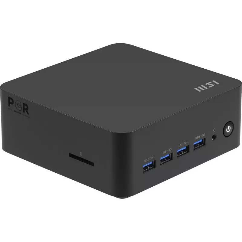 MSI Cubi Z AI 8M R7 8845HS FS 16GB 1TB W11P AMD Ryzen? 7 16 Go DDR5-SDRAM 1 To SSD Windows 11 Pro Mini PC Noir