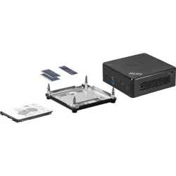 MSI Cubi 5 1M-437BEU 0,6L mini PC Noir 150U Intel SoC