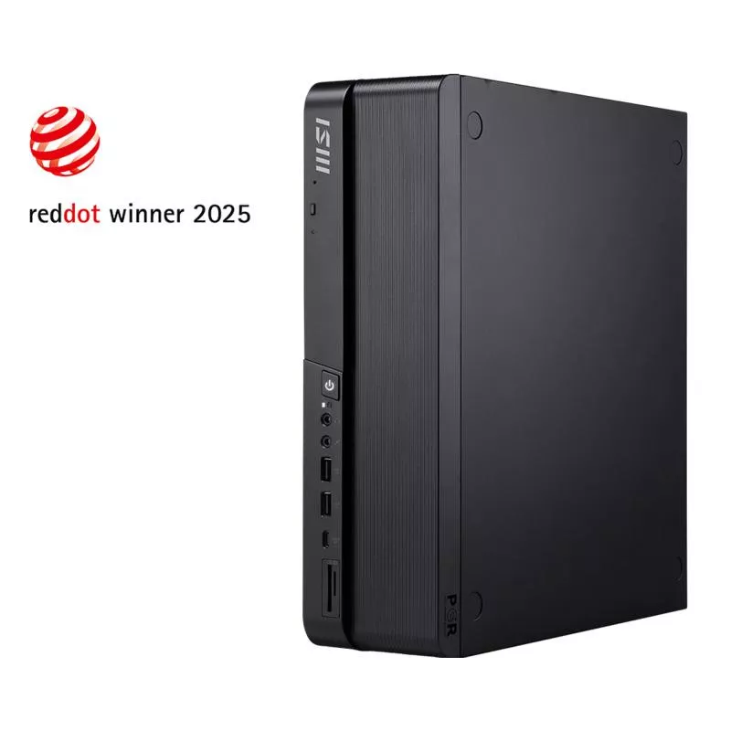 MSI Pro DP80 AI A2TAG-075EU Intel Core Ultra 7 265 16 Go DDR5-SDRAM 1 To SSD Windows 11 Pro Bureau PC Noir