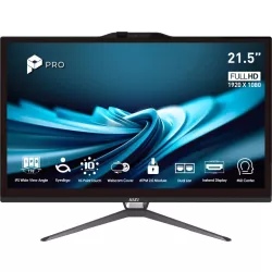 MSI Pro AP222T 14M-428FR Intel® Core? i5 i5-14400 54,6 cm (21.5") 1920 x 1080 pixels Écran tactile PC All-in-One 8 Go…