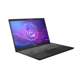MSI Modern 15 H AI C2HMG-282FR Intel Core Ultra 9 285H Ordinateur portable 39,6 cm (15.6") Full HD 16 Go DDR5-SDRAM 512 Go SSD…