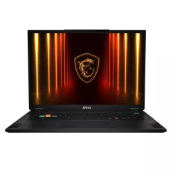 MSI Stealth A18 AI+ A3XWIG-033FR Copilot+ PC AMD Ryzen AI 9 HX 370 Ordinateur portable 45,7 cm (18") Quad HD+ 64 Go DDR5-SDRAM…