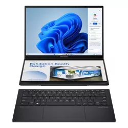 ASUS Zenbook Duo UX8406CA-ISCQL302X Intel Core Ultra 9 285H Hybride (2-en-1) 35,6 cm (14") Écran tactile WUXGA 32 Go…
