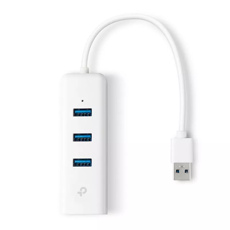 TP-Link UE330 - Adaptateur USB / Ethernet Gigabit avec Hub 3 ports USB 3.0