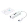 TP-Link UE330 - Adaptateur USB / Ethernet Gigabit avec Hub 3 ports USB 3.0