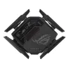 ASUS ROG Rapture GT-BE98 routeur sans fil 10 Gigabit Ethernet Quad-band (2.4 GHz / 5 GHz-1 / 5 GHz-2 / 6 GHz) Noir