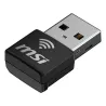 MSI AX1800 Nano WiFi USB Adapter WLAN 1201 Mbit/s