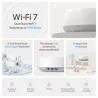TP-Link DECO BE25(1-PACK) système Wi-Fi maillé Bi-bande (2,4 GHz / 5 GHz) Wi-Fi 7 (802.11be) Blanc 2 Interne