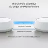 TP-Link DECO BE25(1-PACK) système Wi-Fi maillé Bi-bande (2,4 GHz / 5 GHz) Wi-Fi 7 (802.11be) Blanc 2 Interne