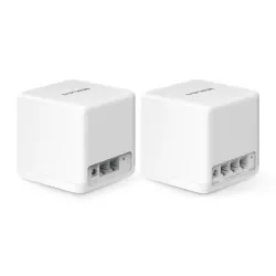 Mercusys HALO H60X Bi-bande (2,4 GHz / 5 GHz) Wi-Fi 6 (802.11ax) Blanc 2 Interne