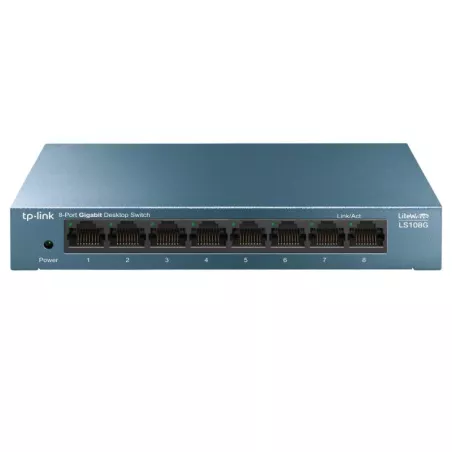 TP-Link LiteWave LS108G - Switch de bureau 8 ports 10/100/1000 Mbps