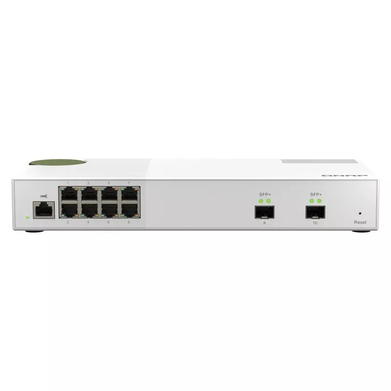 QNAP Switch 8 Ports (8x2.5GbE 2x10GbE SFP+)*QSW-M2108-2S