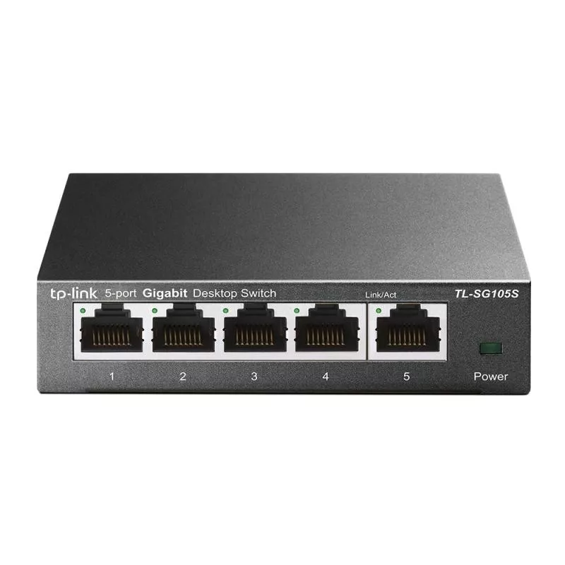 TP-Link TL-SG105S - Switch de bureau 5 ports Gigabit - Boîtier métal