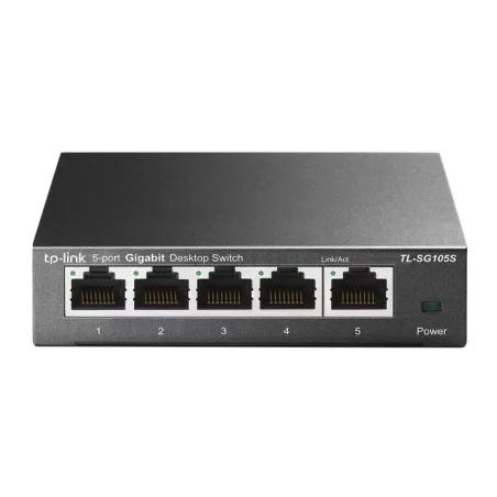 TP-Link TL-SG105S - Switch de bureau 5 ports Gigabit - Boîtier métal