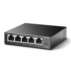 TP-Link TL-SG105S - Switch de bureau 5 ports Gigabit - Boîtier métal