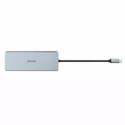 DICOTA D32065 hub & concentrateur USB 3.2 Gen 1 (3.1 Gen 1) Type-C Argent