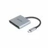 DICOTA D32063 station d'accueil Tablette/Smartphone/ordinateur portable Argent