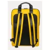 Tucano Gommo 40,6 cm (16") Sac à dos Noir, Jaune
