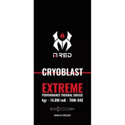 M.RED CRYOBLAST Extreme 4Gr - Pate thermique