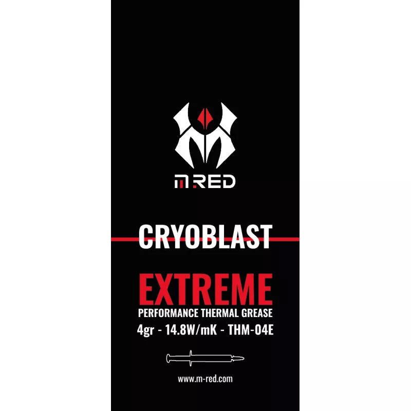 M.RED CRYOBLAST Extreme 4Gr - Pate thermique