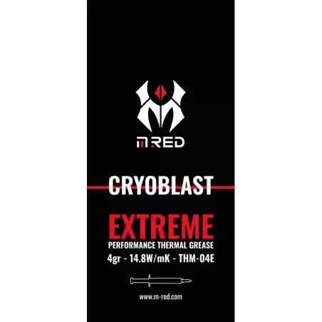 M.RED CRYOBLAST Extreme 4Gr - Pate thermique