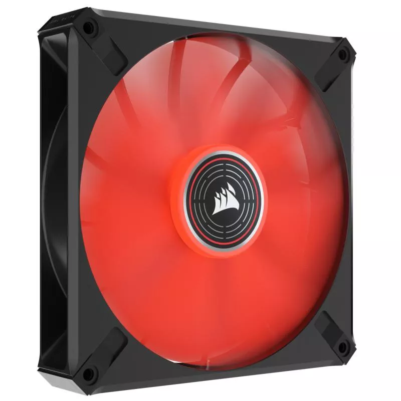 CORSAIR ML140 LED ELITE 140mm Magnetic Levitation Rouge SINGLE PACK