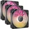 Corsair iCUE LINK RX120 MAX RGB Boitier PC Ventilateur 12 cm Noir 3 pièce(s)