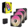 Corsair iCUE LINK RX120 MAX RGB Boitier PC Ventilateur 12 cm Noir 3 pièce(s)