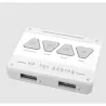 ASUS TUF GAMING TF120 ARGB WHITE EDITION 3IN1 Boitier PC Refroidisseur d'air 12 cm Blanc 3 pièce(s)