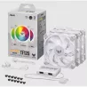 ASUS TUF GAMING TF120 ARGB WHITE EDITION 3IN1 Boitier PC Refroidisseur d'air 12 cm Blanc 3 pièce(s)